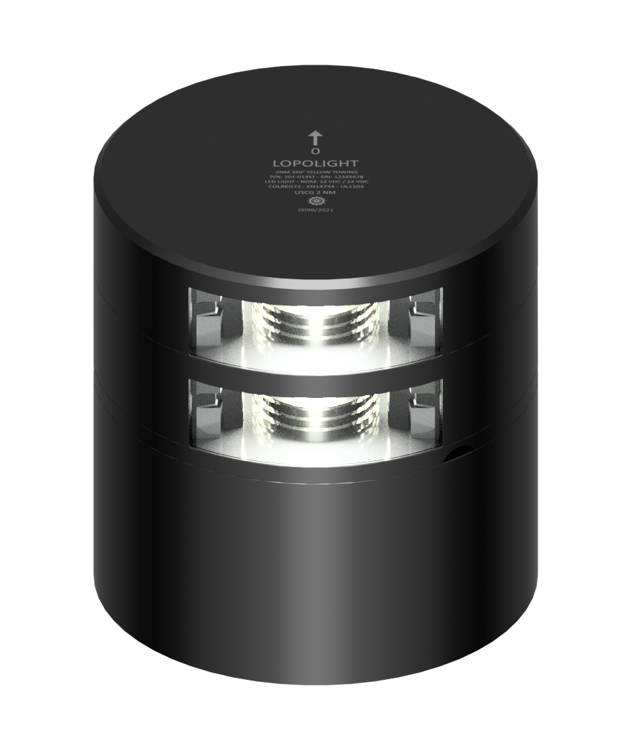 2nm 135° White, dbl stern, black w/Conn & CD-base 2nm 135° White, dbl stern, black w/Conn & CD-base